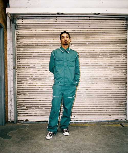 Dickies(ディッキーズ)の「UNION x DICKIES UNION INVERSE SHIRT ユニオントーキョー シャツ(シャツ/ブラウス・メンズ・ベージュ/グリーン/ネイビー・XL/S/L/M)」の22枚目の写真