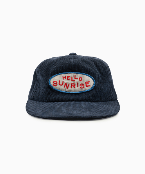 Doodle Patch RX Fit 5P Cap_Navy（キャップ）｜HELLO SUNRISE（ハロー