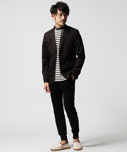 BEAMS(ビームス)の「BEAMS / ナロー ストレッチ 2B ジャケット(テーラードジャケット・メンズ・チャコールグレー/ブラック/ネイビー・MEDIUM/X-LARGE/SMALL/LARGE)」の7枚目の写真