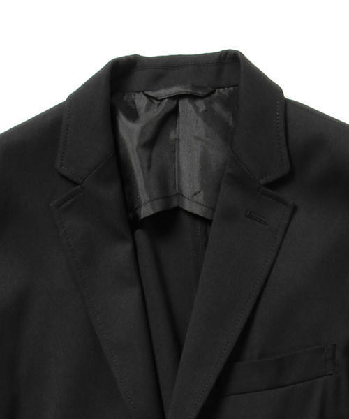 BEAMS(ビームス)の「BEAMS / ナロー ストレッチ 2B ジャケット(テーラードジャケット・メンズ・チャコールグレー/ブラック/ネイビー・MEDIUM/X-LARGE/SMALL/LARGE)」の9枚目の写真