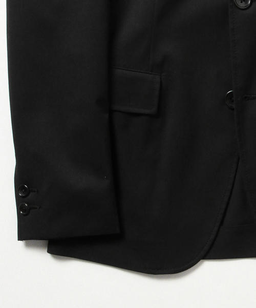 BEAMS(ビームス)の「BEAMS / ナロー ストレッチ 2B ジャケット(テーラードジャケット・メンズ・チャコールグレー/ブラック/ネイビー・MEDIUM/X-LARGE/SMALL/LARGE)」の10枚目の写真