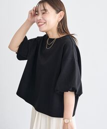 バルーン袖カットプルオーバー