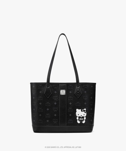 MCM(エムシーエム)の「MCM x HELLO KITTY Liz ショッパーバッグ(トートバッグ・レディース・ベージュ/ブラック・ONE SIZE)」の2枚目の写真