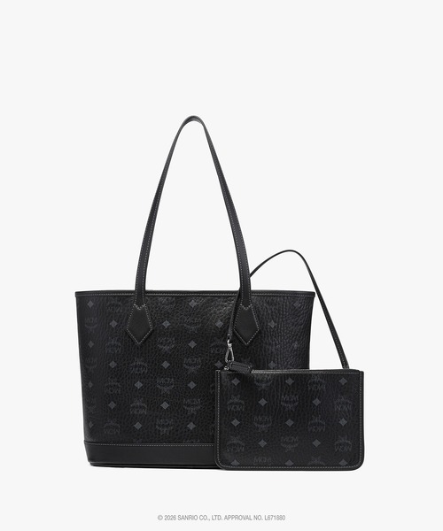 MCM(エムシーエム)の「MCM x HELLO KITTY Liz ショッパーバッグ(トートバッグ・レディース・ベージュ/ブラック・ONE SIZE)」の11枚目の写真