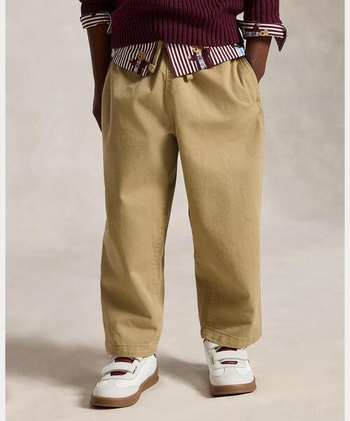 POLO RALPH LAUREN CHILDRENSWEAR(ポロ ラルフ ローレン チルドレンズウェア)の「ビッグ フィット コットン ツイル パンツ(その他パンツ・キッズ・ブラウン系5・3/6/7)」の5枚目の写真