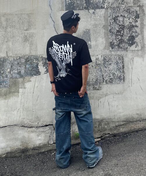 BROWNBREATH(ブラウンブレス)の「BB HERITAGE EAGLE TAG TEE - BLACK(Tシャツ/カットソー・レディース・その他・SMALL/MEDIUM/LARGE/X-LARGE)」の10枚目の写真