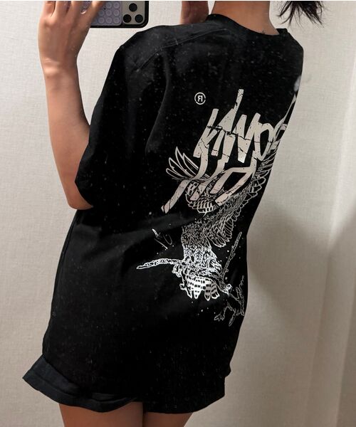 BROWNBREATH(ブラウンブレス)の「BB HERITAGE EAGLE TAG TEE - BLACK(Tシャツ/カットソー・レディース・その他・SMALL/MEDIUM/LARGE/X-LARGE)」の11枚目の写真