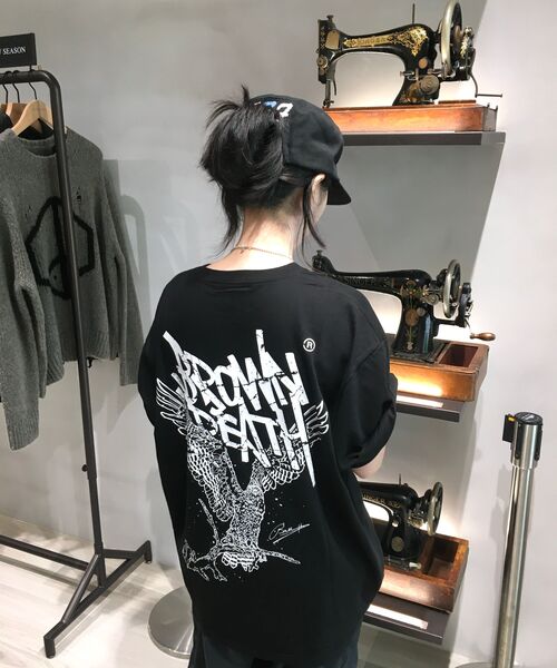 BROWNBREATH(ブラウンブレス)の「BB HERITAGE EAGLE TAG TEE - BLACK(Tシャツ/カットソー・レディース・その他・SMALL/MEDIUM/LARGE/X-LARGE)」の13枚目の写真