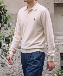 【U.S. POLO ASSN.】ワンポイント刺繍 ベーシック ポロセーター