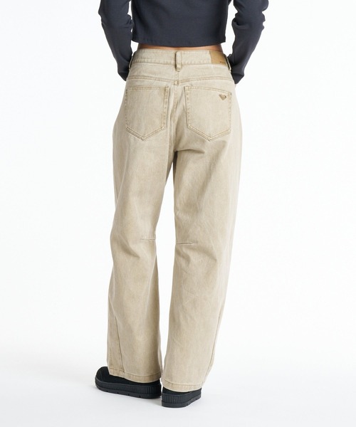ROXY（ロキシー）の「ROXY TIDAL TWILL PANTS ウォッシュドバレルパンツ 【2026年秋冬モデル】/ロキシー（その他パンツ・レディース・パープル/レオパード/ベージュ・MEDIUM/LARGE/SMALL）」の8枚目の写真