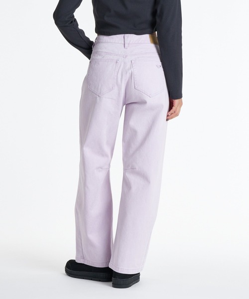ROXY（ロキシー）の「ROXY TIDAL TWILL PANTS ウォッシュドバレルパンツ 【2026年秋冬モデル】/ロキシー（その他パンツ・レディース・パープル/レオパード/ベージュ・MEDIUM/LARGE/SMALL）」の9枚目の写真