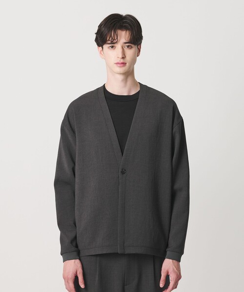 BEAUTY&YOUTH UNITED ARROWS(ビューティーアンドユースユナイテッドアローズ)の「DUAL PACK 3.0 1B カーディガン ジャケット ヨコストレッチ UVカット ウォッシャブル セットアップ対応(カーディガン/ボレロ・メンズ・ダークグレー/ブラック・XL/S/M/L)」の22枚目の写真