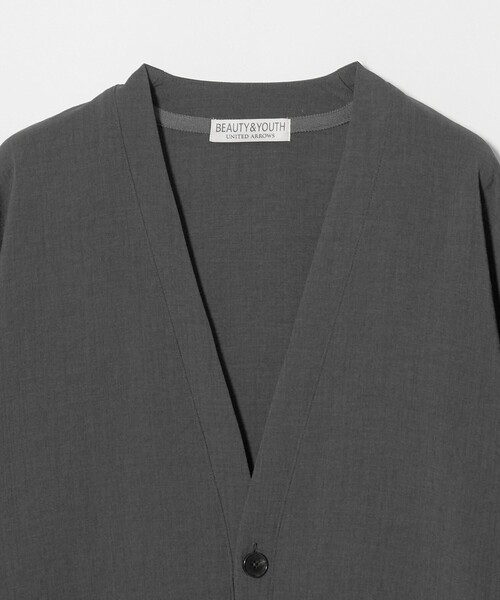 BEAUTY&YOUTH UNITED ARROWS(ビューティーアンドユースユナイテッドアローズ)の「DUAL PACK 3.0 1B カーディガン ジャケット ヨコストレッチ UVカット ウォッシャブル セットアップ対応(カーディガン/ボレロ・メンズ・ダークグレー/ブラック・XL/S/M/L)」の20枚目の写真