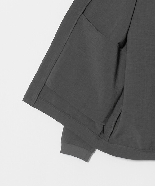 BEAUTY&YOUTH UNITED ARROWS(ビューティーアンドユースユナイテッドアローズ)の「DUAL PACK 3.0 1B カーディガン ジャケット ヨコストレッチ UVカット ウォッシャブル セットアップ対応(カーディガン/ボレロ・メンズ・ダークグレー/ブラック・XL/S/M/L)」の12枚目の写真