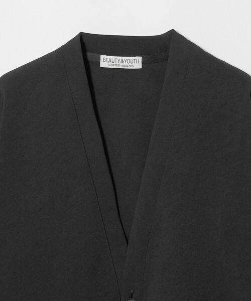 BEAUTY&YOUTH UNITED ARROWS(ビューティーアンドユースユナイテッドアローズ)の「DUAL PACK 3.0 1B カーディガン ジャケット ヨコストレッチ UVカット ウォッシャブル セットアップ対応(カーディガン/ボレロ・メンズ・ダークグレー/ブラック・XL/S/M/L)」の3枚目の写真