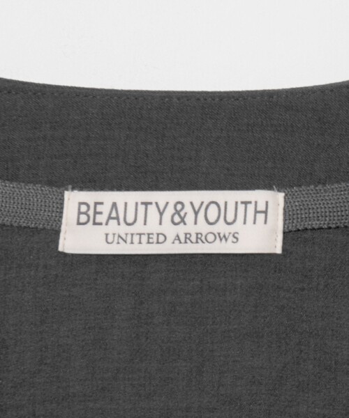 BEAUTY&YOUTH UNITED ARROWS(ビューティーアンドユースユナイテッドアローズ)の「DUAL PACK 3.0 1B カーディガン ジャケット ヨコストレッチ UVカット ウォッシャブル セットアップ対応(カーディガン/ボレロ・メンズ・ダークグレー/ブラック・XL/S/M/L)」の6枚目の写真