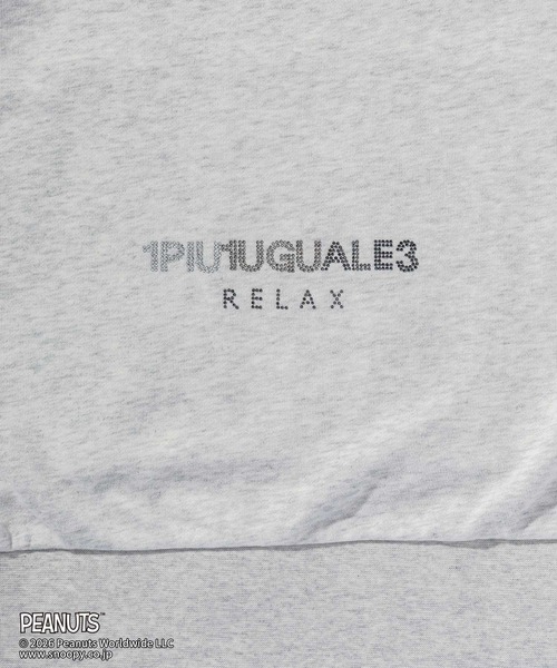 1PIU1UGUALE3 RELAX (ウノピゥウノウグァーレトレ リラックス)の「1PIU1UGUALE3 RELAX(ウノピゥウノウグァーレトレ リラックス)【スヌーピー】ジョー・クルー&ウッドストック フーディー(パーカー・メンズ・ブラック/オートミール・XL/L/M/S/XXL)」の15枚目の写真