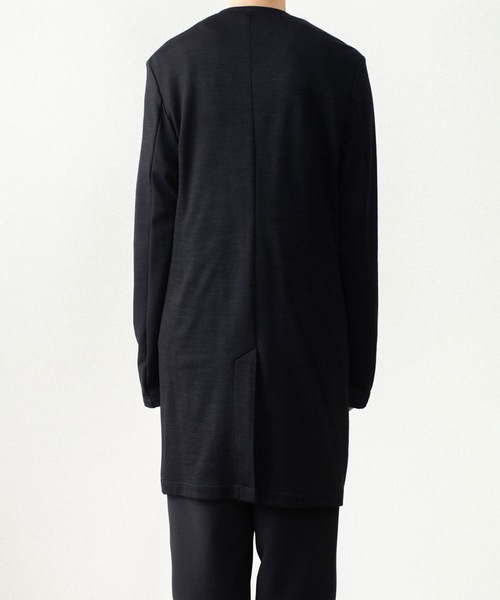 ATTACHMENT(アタッチメント)の「【LIMITED】W/NYスムース ロングカーディガン / W/NY SMOOTH LONG CARDIGAN(カーディガン/ボレロ・メンズ・ダークグレー/ブラック・4/3/1/2)」の15枚目の写真
