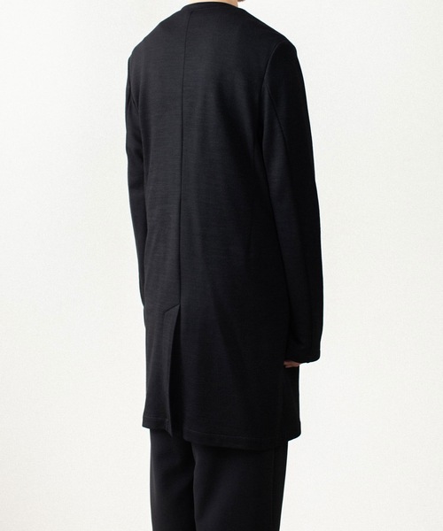 ATTACHMENT(アタッチメント)の「【LIMITED】W/NYスムース ロングカーディガン / W/NY SMOOTH LONG CARDIGAN(カーディガン/ボレロ・メンズ・ダークグレー/ブラック・4/3/1/2)」の16枚目の写真