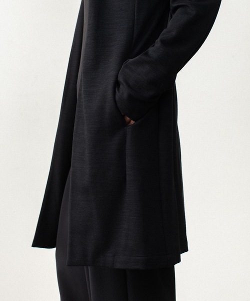 ATTACHMENT(アタッチメント)の「【LIMITED】W/NYスムース ロングカーディガン / W/NY SMOOTH LONG CARDIGAN(カーディガン/ボレロ・メンズ・ダークグレー/ブラック・4/3/1/2)」の19枚目の写真