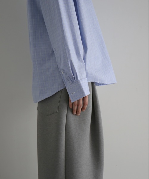 NEONSIGN(ネオンサイン)の「NEONSIGN Unfinished shirt 2.0(シャツ/ブラウス・メンズ・パープル/サックスブルー・44/46)」の16枚目の写真