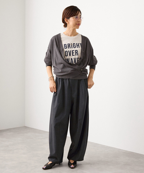 IENA(イエナ)の「トロコクーンパンツ(その他パンツ・レディース・ブラック/ブラウン/チャコールグレー・36/34/38/40)」の6枚目の写真