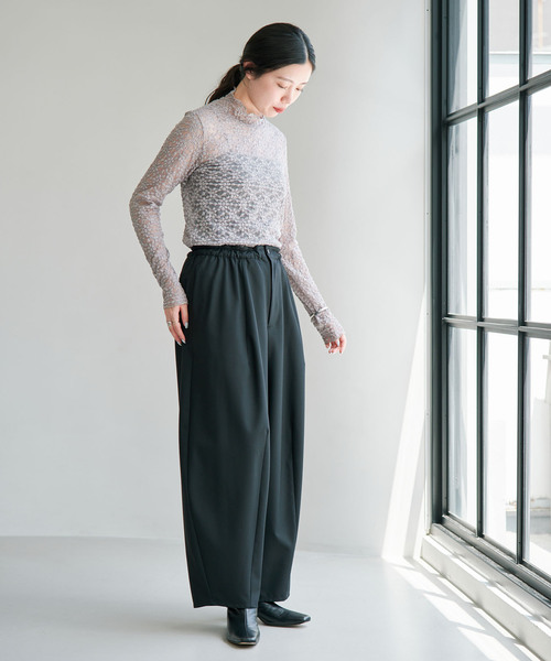 IENA(イエナ)の「トロコクーンパンツ(その他パンツ・レディース・ブラック/ブラウン/チャコールグレー・36/34/38/40)」の19枚目の写真