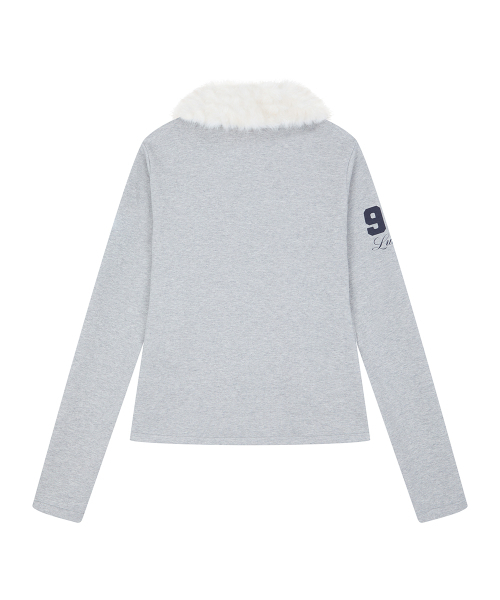 LUVISTRUE(ラヴイズトゥルー)の「RL FUR COLLAR SLEEVE(GRAY)(ポロシャツ・レディース・その他・FREE)」の3枚目の写真
