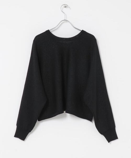 URBAN RESEARCH ROSSO WOMEN(アーバンリサーチ ロッソ)の「Torrazzo Donna LAMEYARN DOLMAN SLEEVE KNIT(ニット/セーター・レディース・ブラウン/ゴールド/ブラック・FREE)」の18枚目の写真