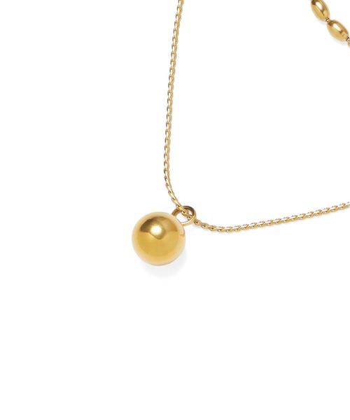 ROSE BUD(ローズバッド)の「DOUBLE NECKLACE(ネックレス・レディース・ゴールド/シルバー・ONE SIZE)」の8枚目の写真