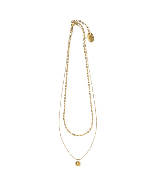 ROSE BUD(ローズバッド)の「DOUBLE NECKLACE(ネックレス・レディース・ゴールド/シルバー・ONE SIZE)」の3枚目の写真