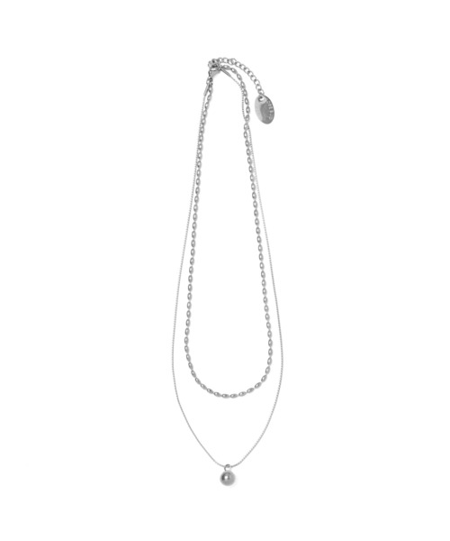 ROSE BUD(ローズバッド)の「DOUBLE NECKLACE(ネックレス・レディース・ゴールド/シルバー・ONE SIZE)」の4枚目の写真