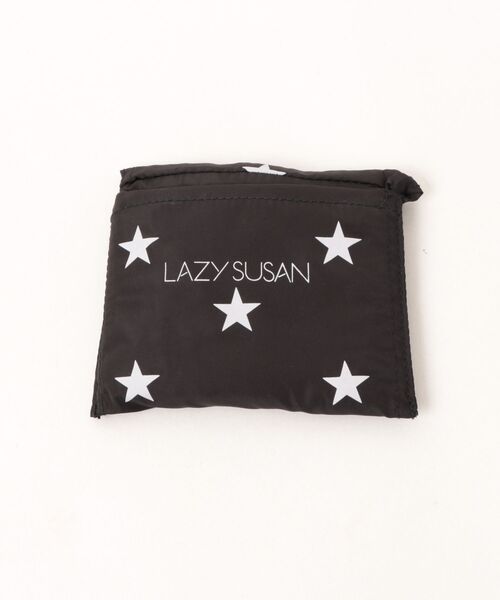 LAZY SUSAN（レイジースーザン）の「エコバッグ　スタードットＬＳ（エコバッグ/サブバッグ・レディース・ベージュ/ブラック・FREE）」の6枚目の写真