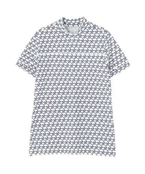 PEARLY GATES(パーリーゲイツ)の「【PEARLY GATES】2WAYトリコット半袖ハイネックカットソー <もちうさぎ柄> (WOMENS)(Tシャツ/カットソー・レディース・ホワイト系その他・SMALL/MEDIUM/LARGE)」の12枚目の写真