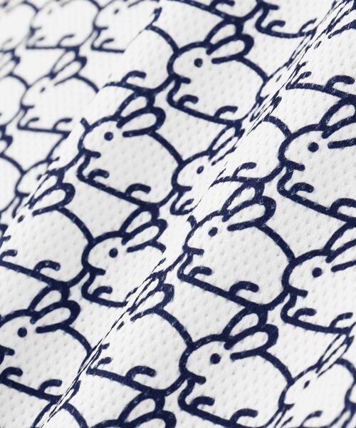 PEARLY GATES(パーリーゲイツ)の「【PEARLY GATES】2WAYトリコット半袖ハイネックカットソー <もちうさぎ柄> (WOMENS)(Tシャツ/カットソー・レディース・ホワイト系その他・SMALL/MEDIUM/LARGE)」の14枚目の写真
