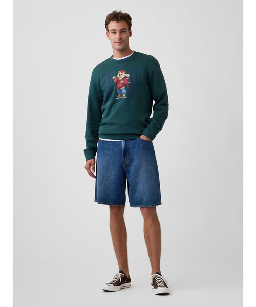 GAP(ギャップ)の「V-FA26 DB CREW(スウェット・メンズ・グリーン/ベージュ/レッド・XL/M/L/S/XS)」の7枚目の写真