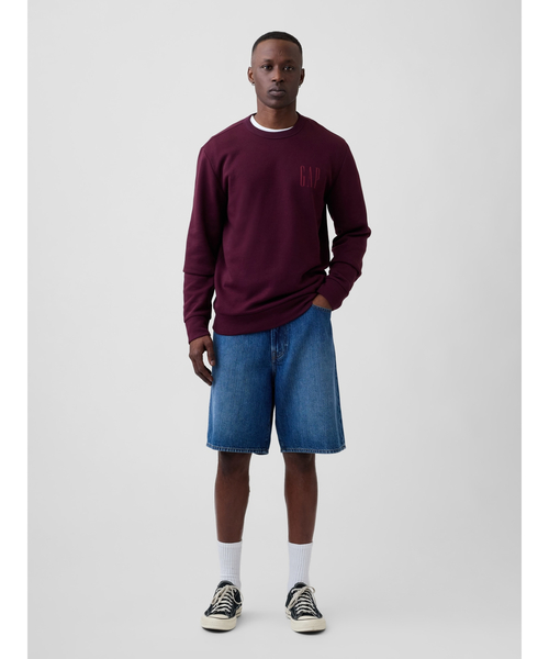 GAP(ギャップ)の「V-FA26 DB CREW(スウェット・メンズ・グリーン/ベージュ/レッド・XL/M/L/S/XS)」の8枚目の写真