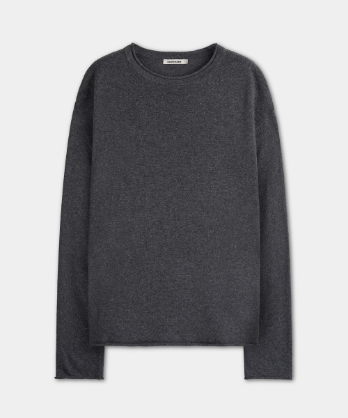 EXCONTAINER(エックスコンテナ)の「ローリング クロップドニット (CHARCOAL)(ニット/セーター・メンズ・その他・MEDIUM/LARGE/X-LARGE)」の2枚目の写真