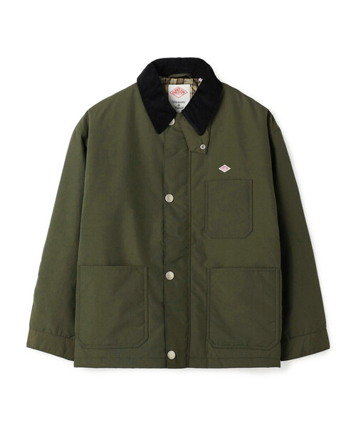 DANTON(ダントン)の「Men's Nylon Taffeta Work Jacket(ブルゾン・メンズ・チャコール/ブラック/レッド/オリーブ/ブラウン・38/40/44/42)」の1枚目の写真