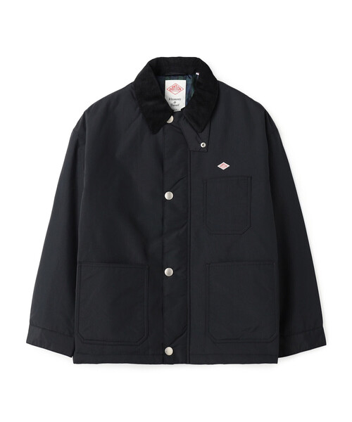 DANTON(ダントン)の「Men's Nylon Taffeta Work Jacket(ブルゾン・メンズ・チャコール/ブラック/レッド/オリーブ/ブラウン・38/40/44/42)」の2枚目の写真
