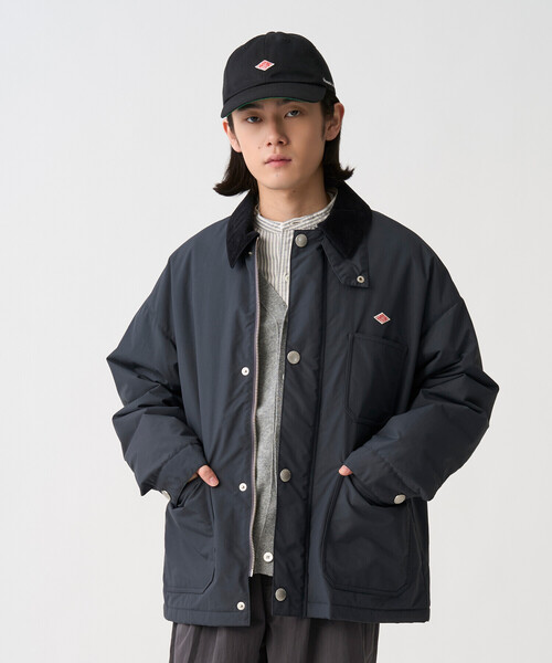 DANTON(ダントン)の「Men's Nylon Taffeta Work Jacket(ブルゾン・メンズ・チャコール/ブラック/レッド/オリーブ/ブラウン・38/40/44/42)」の6枚目の写真