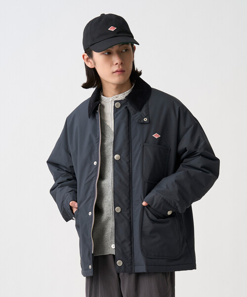 DANTON(ダントン)の「Men's Nylon Taffeta Work Jacket(ブルゾン・メンズ・チャコール/ブラック/レッド/オリーブ/ブラウン・38/40/44/42)」の7枚目の写真