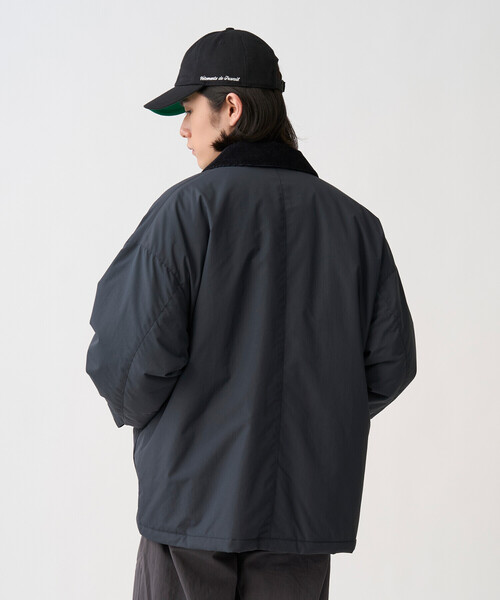 DANTON(ダントン)の「Men's Nylon Taffeta Work Jacket(ブルゾン・メンズ・チャコール/ブラック/レッド/オリーブ/ブラウン・38/40/44/42)」の9枚目の写真