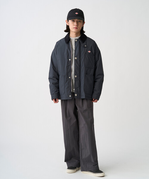 DANTON(ダントン)の「Men's Nylon Taffeta Work Jacket(ブルゾン・メンズ・チャコール/ブラック/レッド/オリーブ/ブラウン・38/40/44/42)」の14枚目の写真