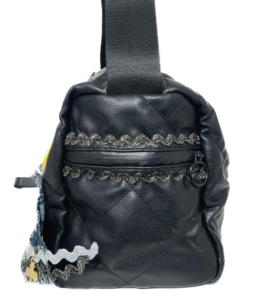 CRYSTAL BALL（クリスタルボール）の「【1点物】Atelier made Bag（ショルダーバッグ・レディース・ブラック・MEDIUM）」の5枚目の写真