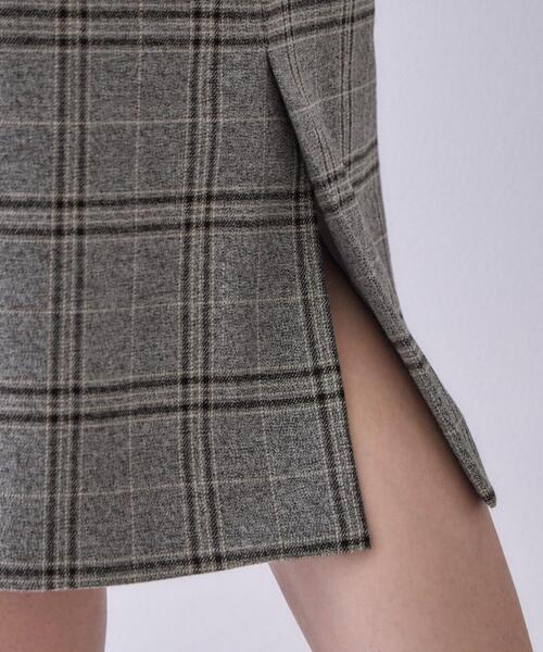 index(インデックス)の「【防シワ】チェックアソートタイトスカート《洗濯機OK/イージーアイロン》(スカート・レディース・グレー系1/ダークブラウン系1/ブラック・34/36/38/40/42)」の22枚目の写真