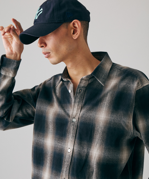 JOURNAL STANDARD(ジャーナルスタンダード)の「オンブレ フランネル チェック レギュラー シャツ 1(シャツ/ブラウス・メンズ・ブラック/イエロー/オレンジ/ブラック系その他・SMALL/MEDIUM/LARGE)」の15枚目の写真