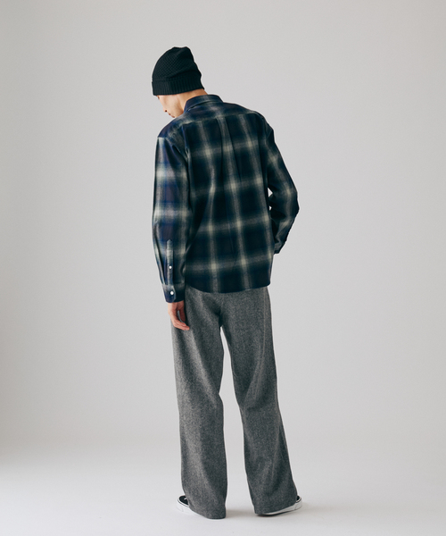JOURNAL STANDARD(ジャーナルスタンダード)の「オンブレ フランネル チェック レギュラー シャツ 1(シャツ/ブラウス・メンズ・ブラック/イエロー/オレンジ/ブラック系その他・SMALL/MEDIUM/LARGE)」の20枚目の写真
