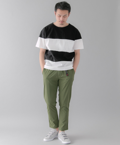 URBAN RESEARCH（アーバンリサーチ）の「UR ペーパー天竺ビックTEE（Tシャツ/カットソー・メンズ・ネイビー/ベージュ/ホワイト/グレー/ブラック系その他・LARGE/MEDIUM）」の15枚目の写真