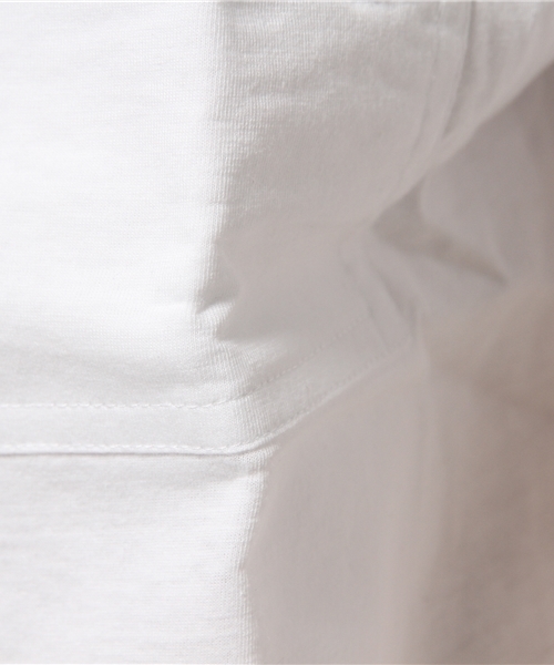 URBAN RESEARCH（アーバンリサーチ）の「UR ペーパー天竺ビックTEE（Tシャツ/カットソー・メンズ・ネイビー/ベージュ/ホワイト/グレー/ブラック系その他・LARGE/MEDIUM）」の13枚目の写真